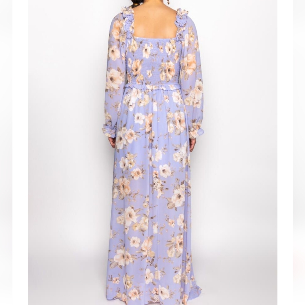 FLORAL MAXI DRESS - Picture 2 of 2